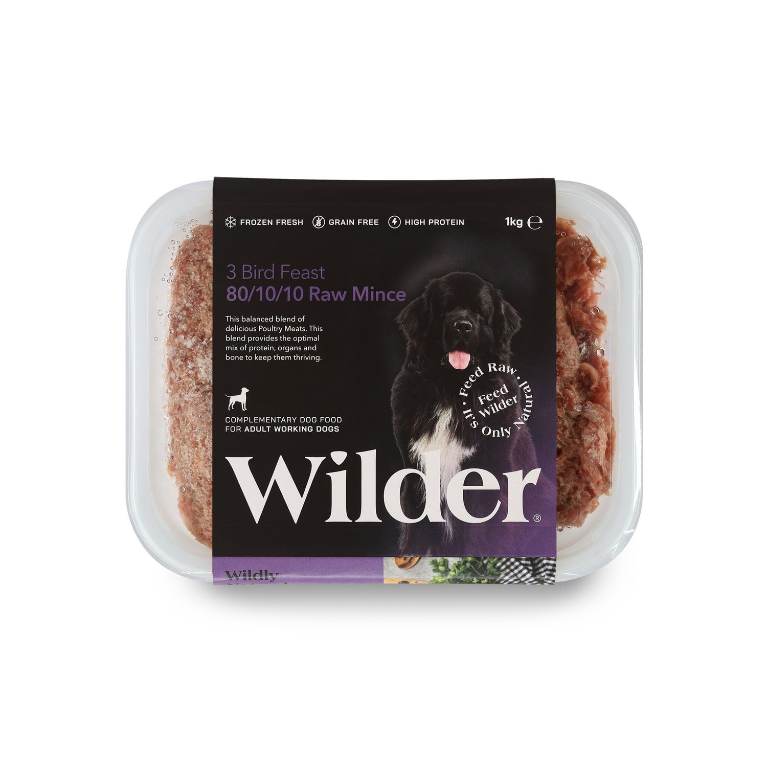 Wilder 3 Bird Feast 80-10-10 (1kg)