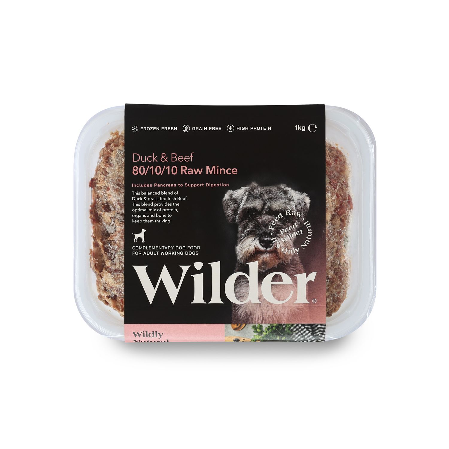Wilder Duck &amp; Beef 80-10-10 (1kg)