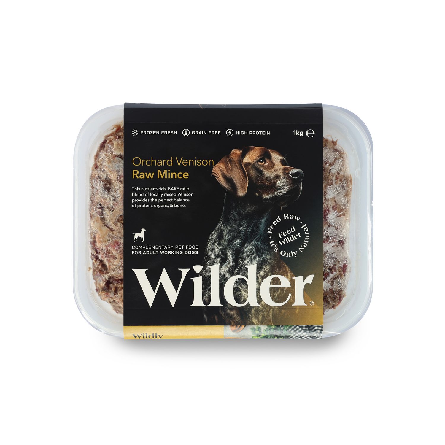 Wilder Orchard Venison 80-10-10 (1kg) *NOT SINGLE PROTEIN*