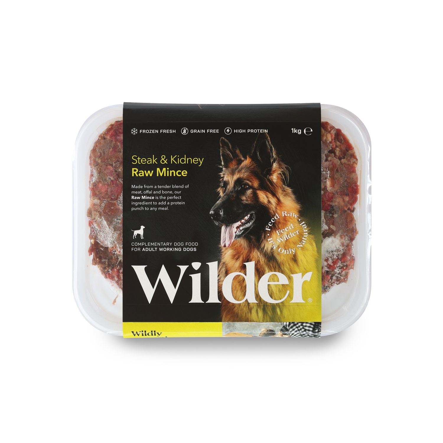 Wilder Steak &amp; Kidney 80-10-10 (1kg)