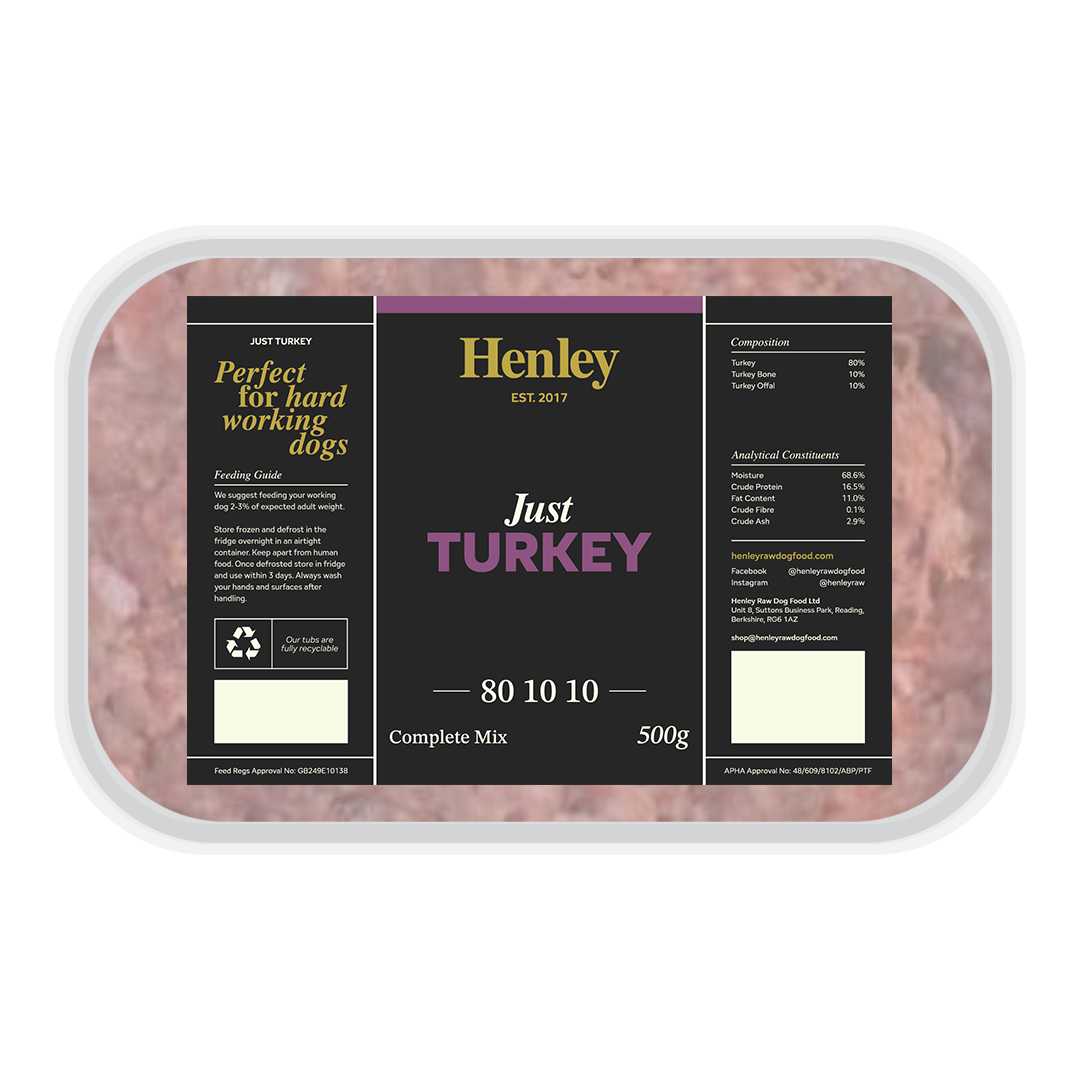 Henley Just Turkey 80-10-10 (500g)