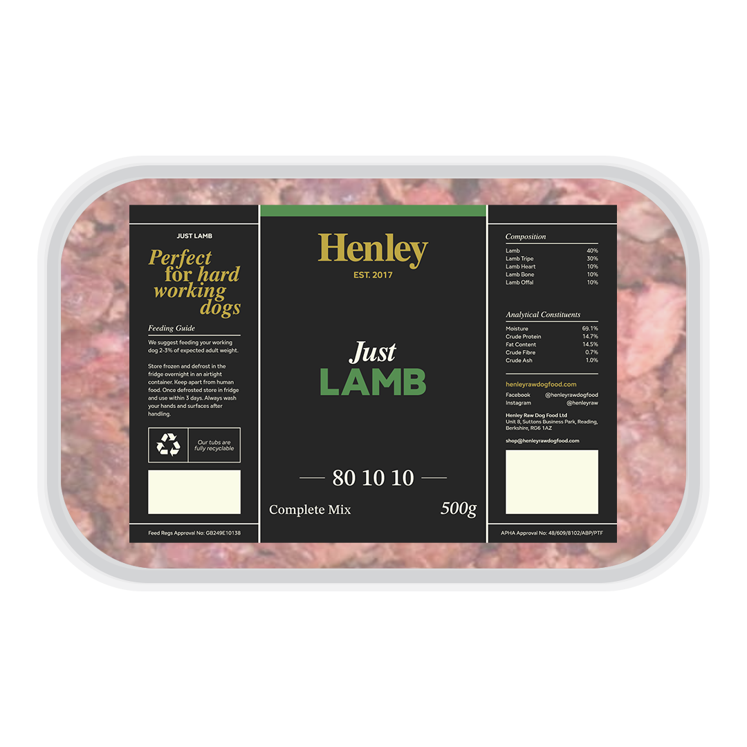 Henley Just Lamb 80-10-10 (500g)