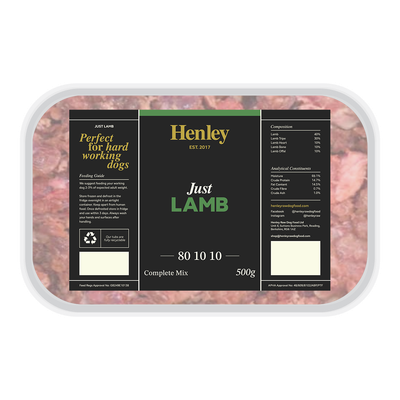 Henley Just Lamb 80-10-10 (500g)