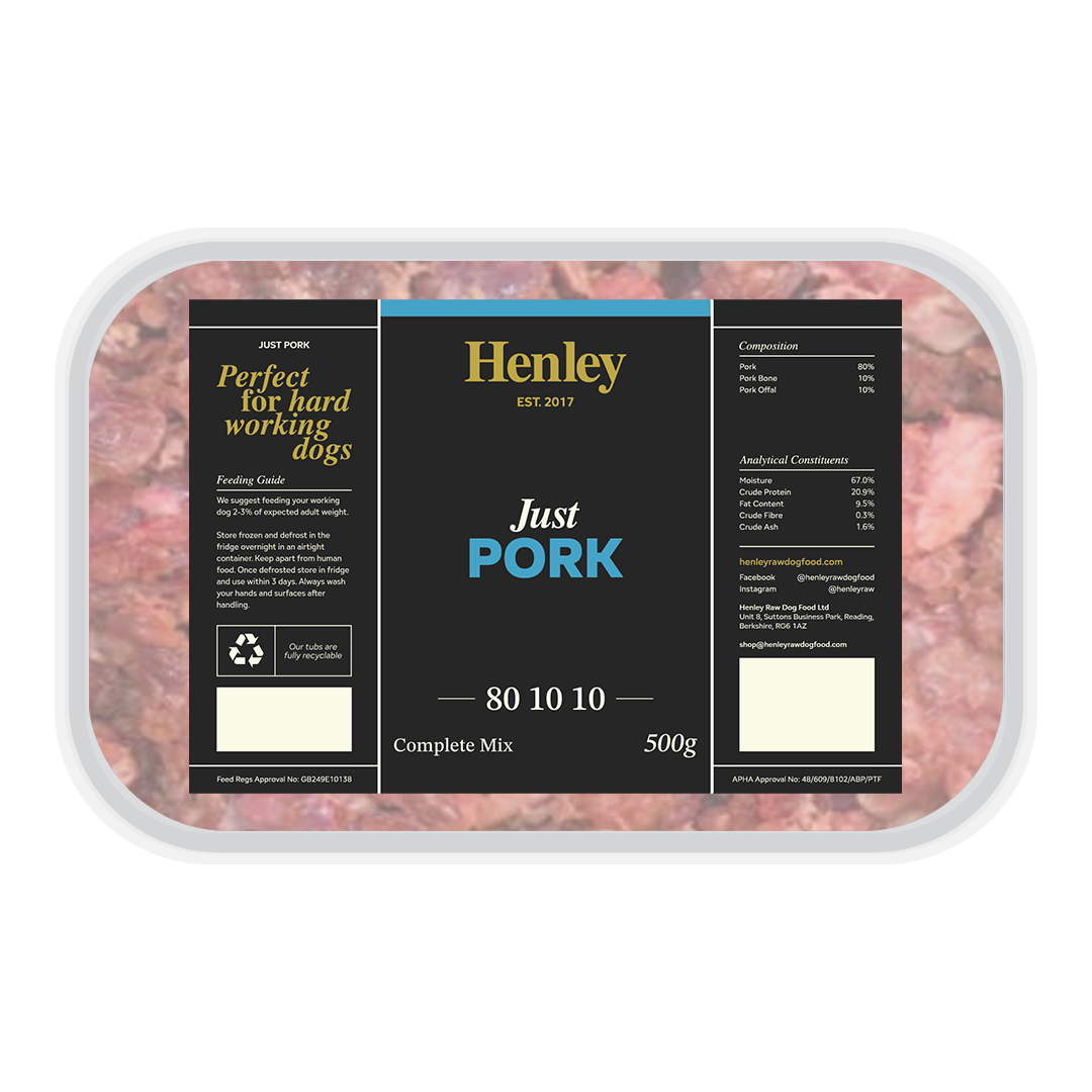 Henley Just Pork 80-10-10 (500g)