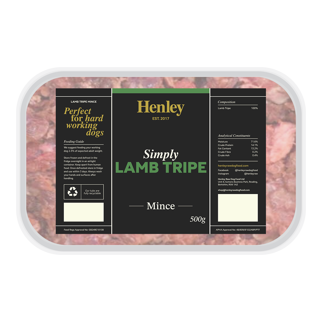 Henley Simply Lamb Tripe (500g)