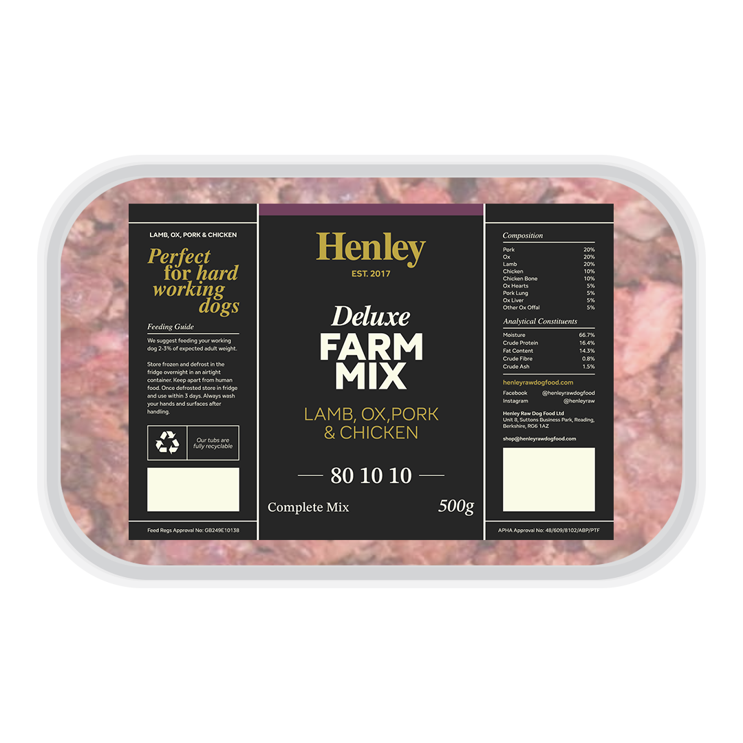 Henley Deluxe Farm Mix 80-10-10 (500g)