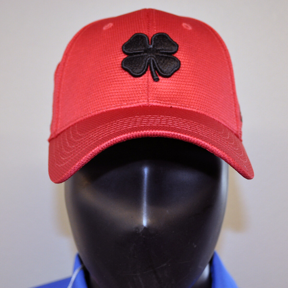 Men's Golf Hat- Live Lucky hat - Red/Black