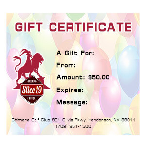 $50 Chimera Gift Certificate