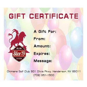 Chimera Gift Certificate
