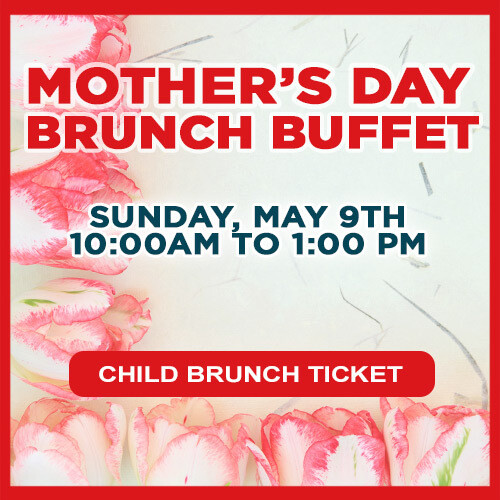 Mother's Day Brunch - Childs Ticket