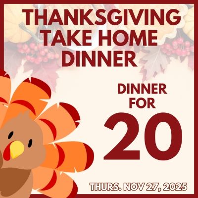 Thanksgiving Pre-Order Dinners for 20