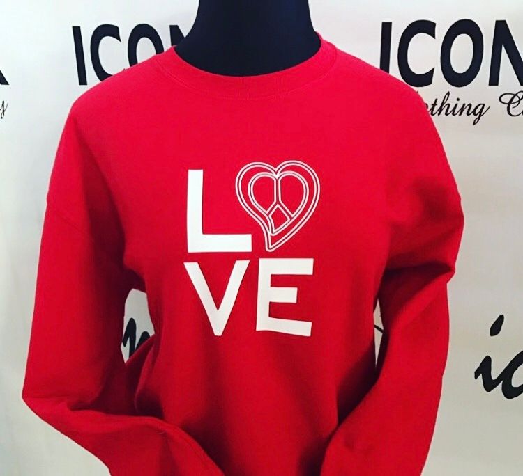 LOVE HOODIE OR SWEATSHIRT