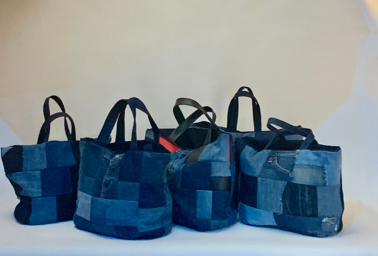 Denim Patchwork 6 Piece Gift Collection   Individual pieces are also sold separately