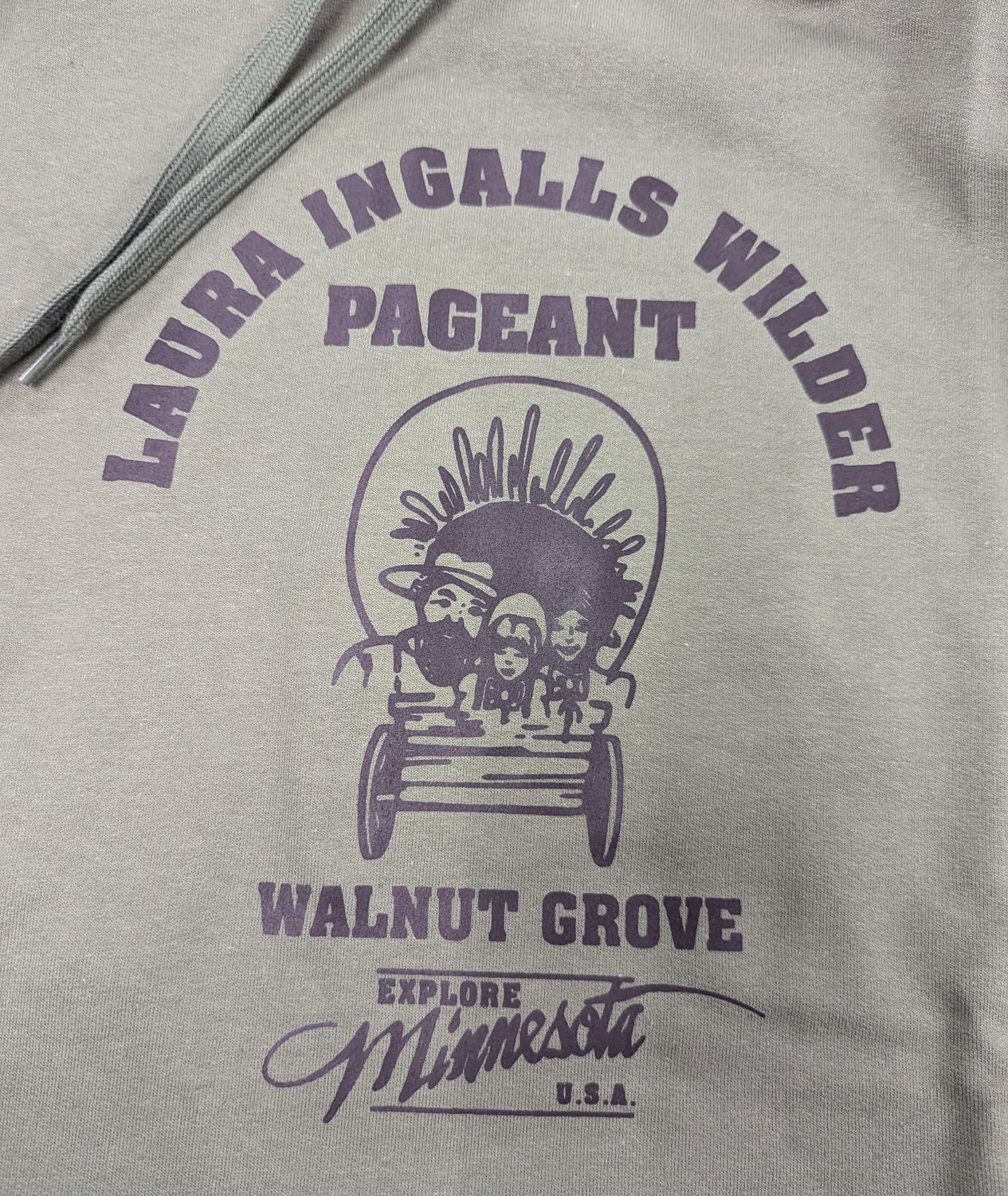 Adult Sage Hooded Sweatshirt