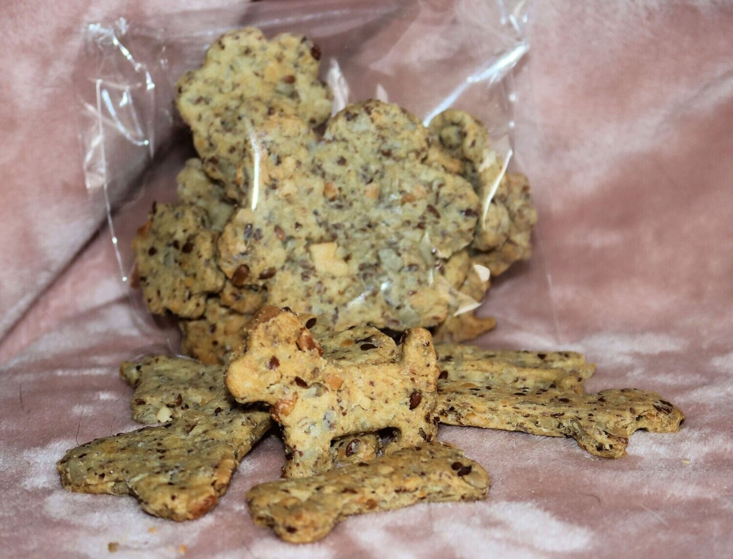 Noten/zonnebloempitkoekjes per 100 gr.