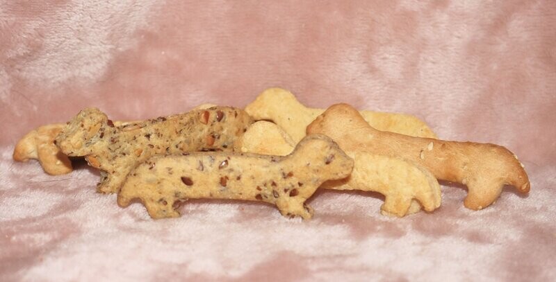 Teckelkoekjes, per 100 gr