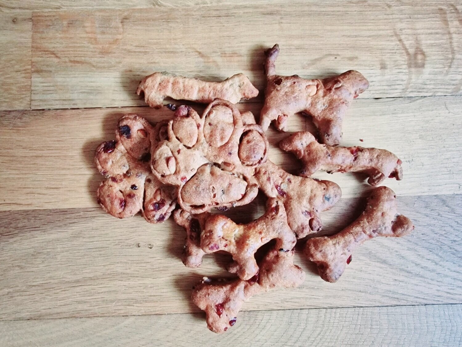 Cranberry noten zonnebloempit koekjes per 100 gram