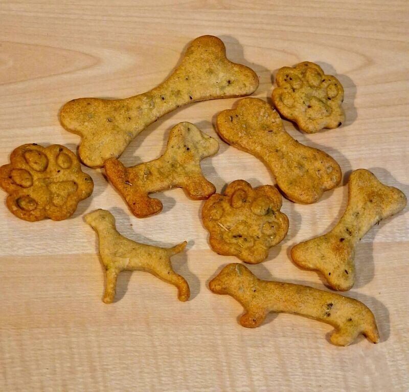 Tonijn oregano koekjes per 100 gram