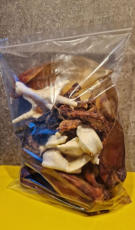 Gedroogde snacks mix groot