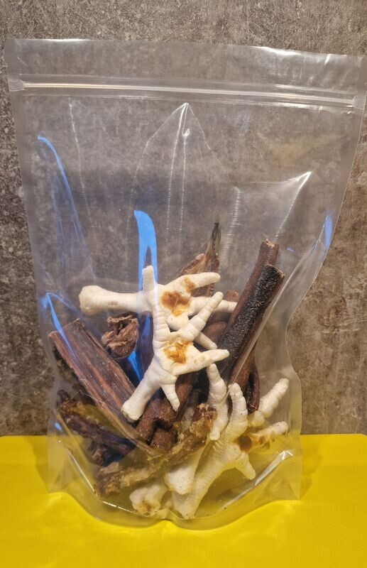 Gedroogde snacks mix klein