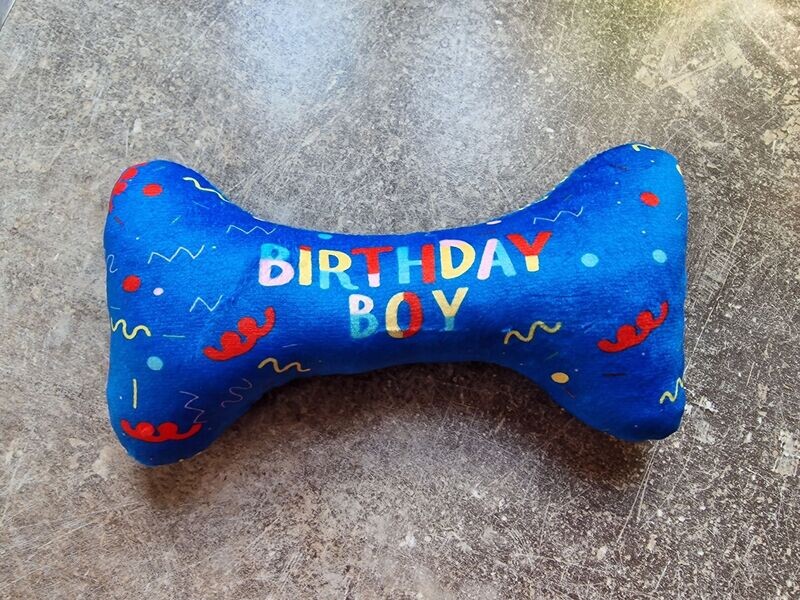 Speeltje "birthday boy" met piep