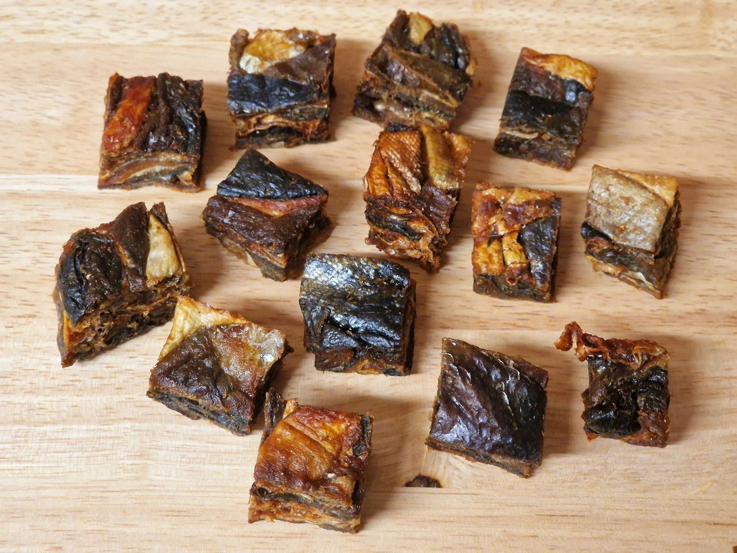 Zalm cubes per 180 gram