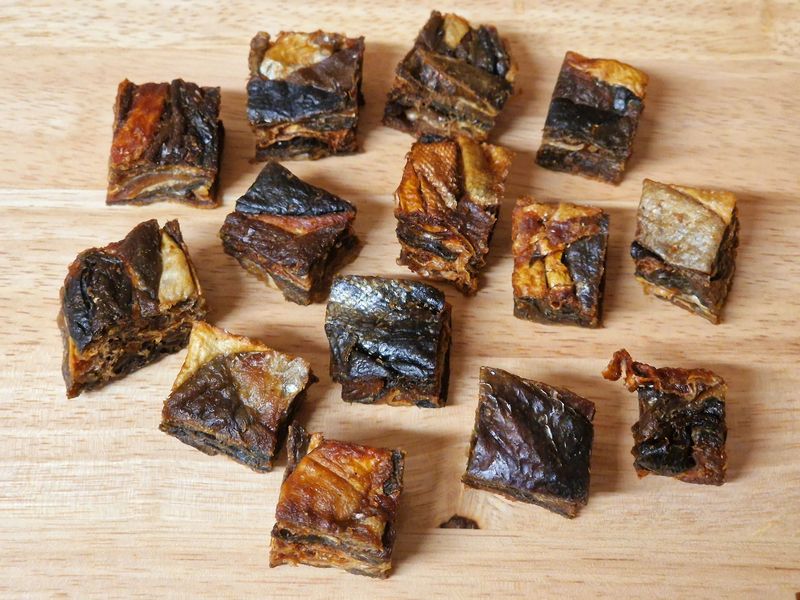 Zalm cubes per 180 gram