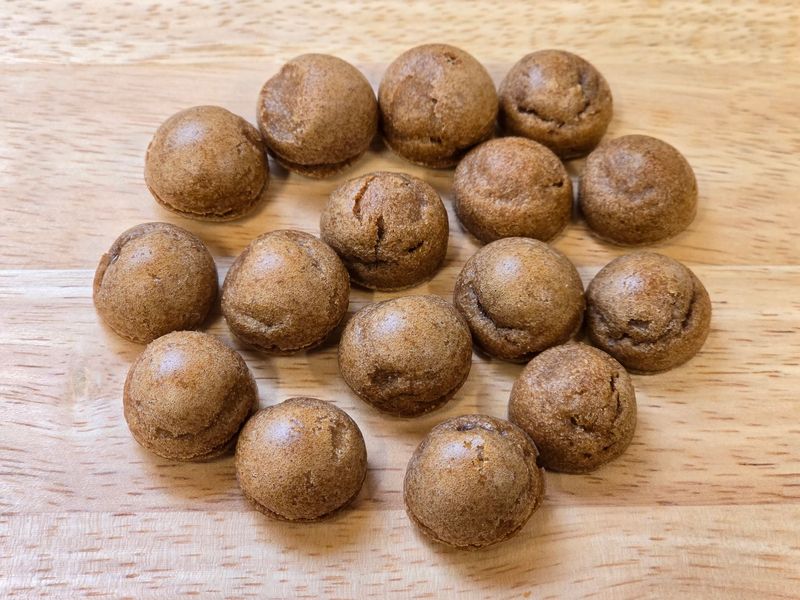 Woefnoten carobe per 100 gram