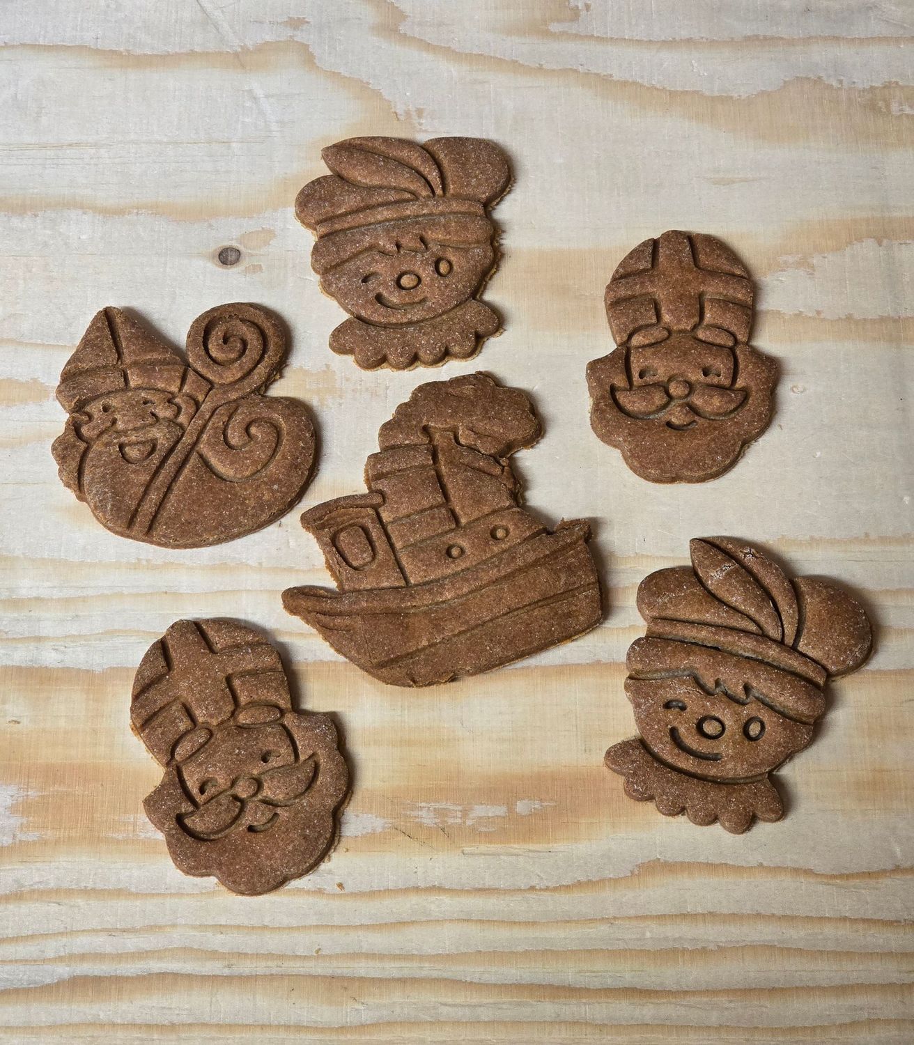 Graanvrije Sinterklaas koeken per 100gr