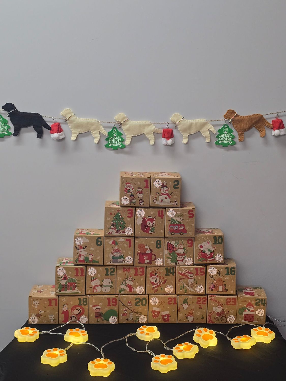 Adventskalender doosjes