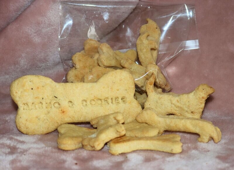 Knoflookkoekjes, per 100 gr.