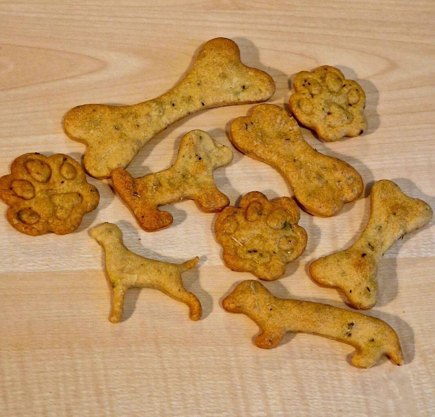 Tonijn oregano koekjes per 100 gram Tonijn oregano koekjes per 100 gram