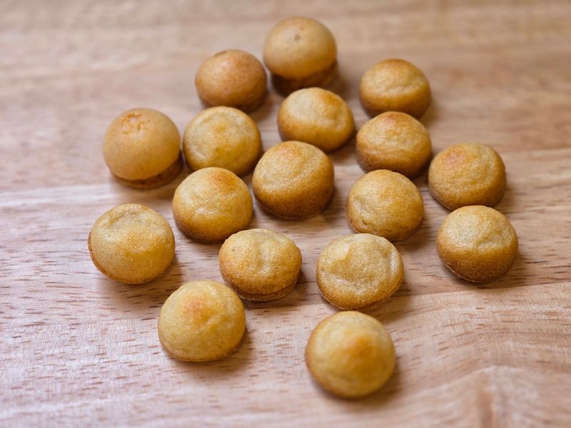 Woefnoten kaas knoflook per 100gram