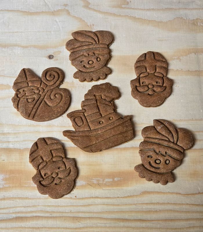 Graanvrije Sinterklaas koeken per 100gr