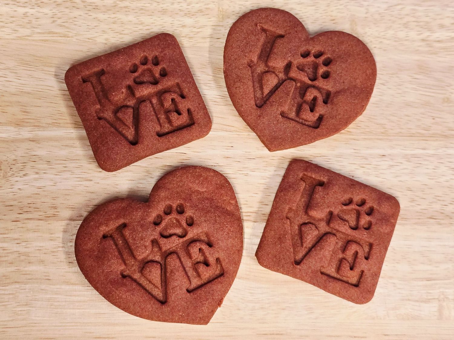 Graanvrije liefdes koeken per 100gr