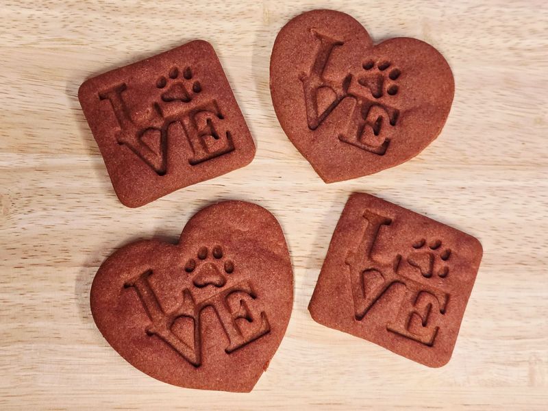 Graanvrije liefdes koeken per 100gr