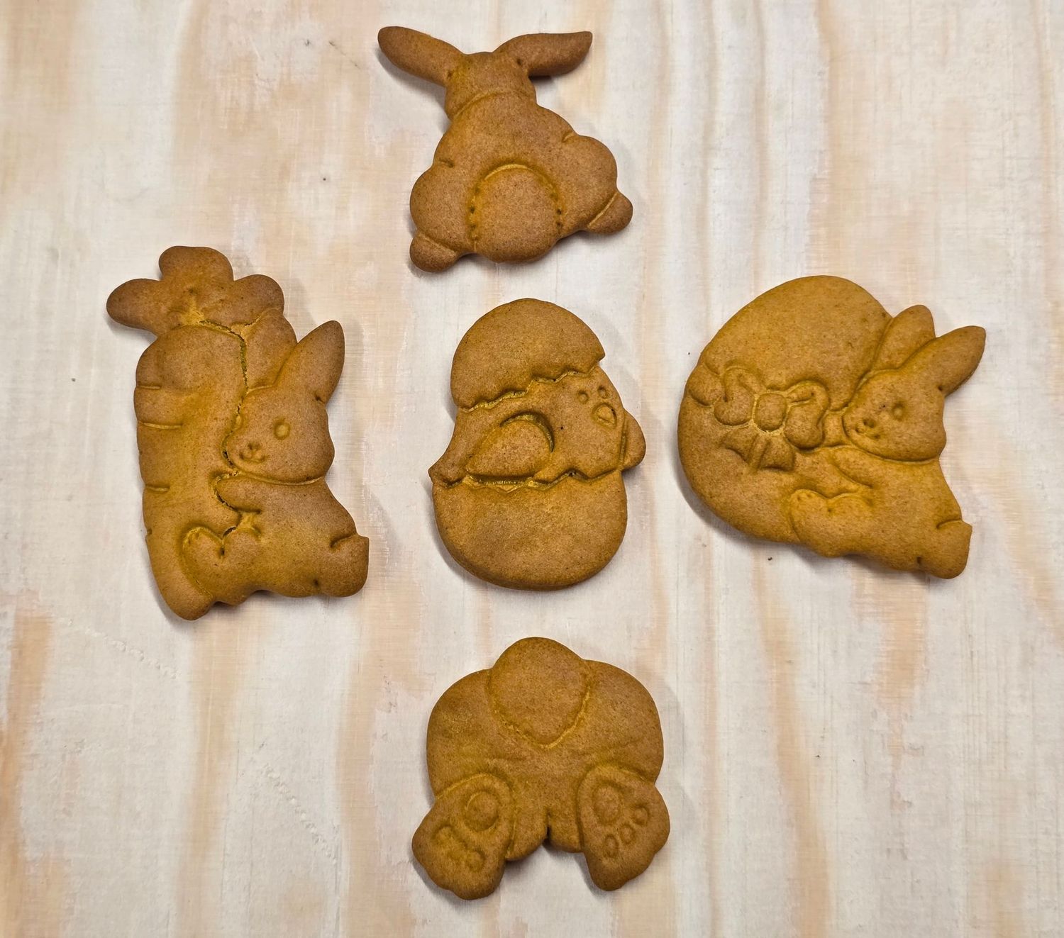 Paas koeken zalm kurkuma per 100gr