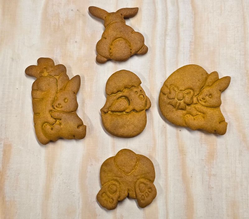 Paas koeken zalm kurkuma per 100gr