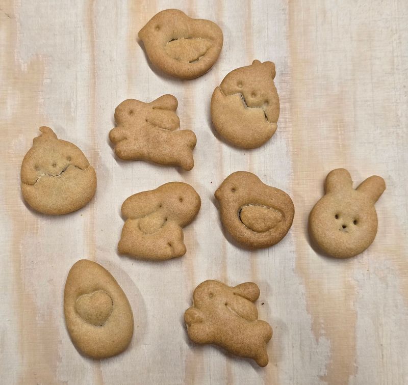 Paaskoekjes tonijn per 100gr