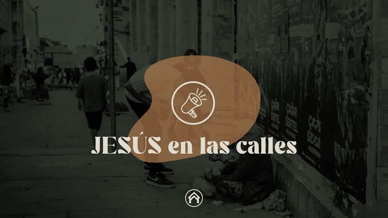 Dona para Jesus en las calles