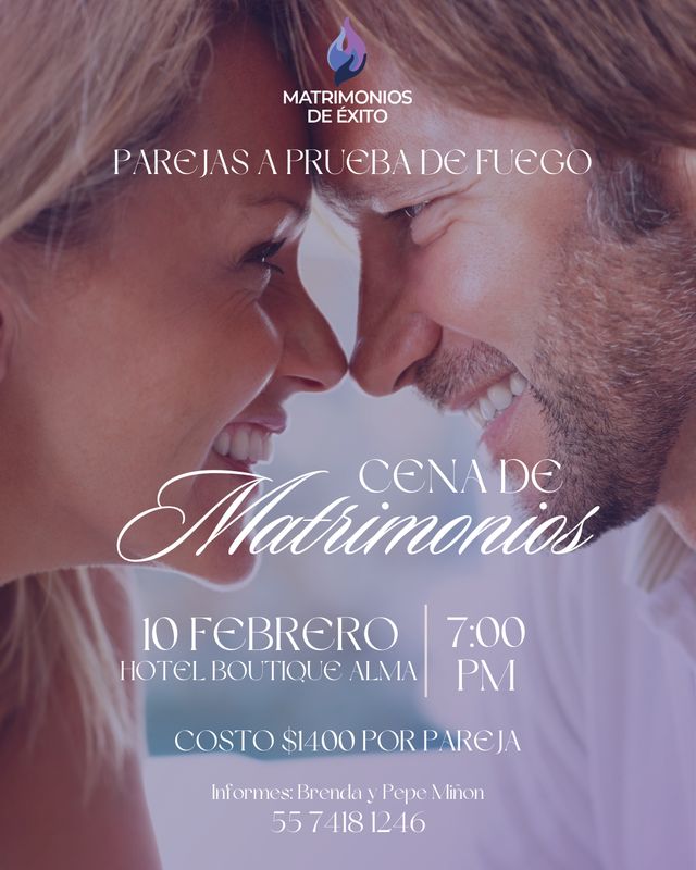 Cena Parejas a prueba de Fuego CUERNAVACA