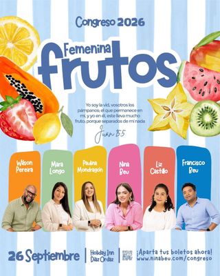 - Congreso Femenina - 26.09.2026 - Frutos -