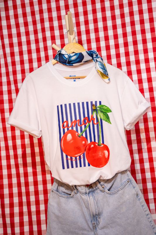 Femenina - Playera Cereza