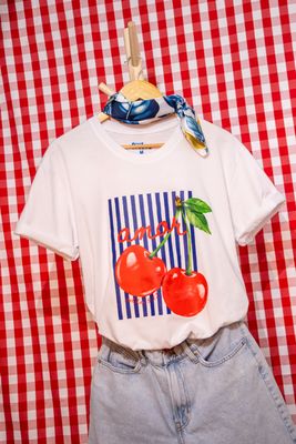 Femenina - Playera Cereza