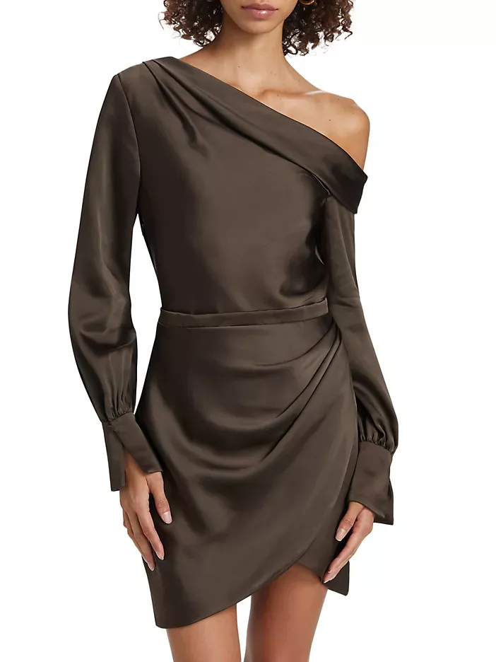 CAMERON ONE SHOULDER MINI DRESS