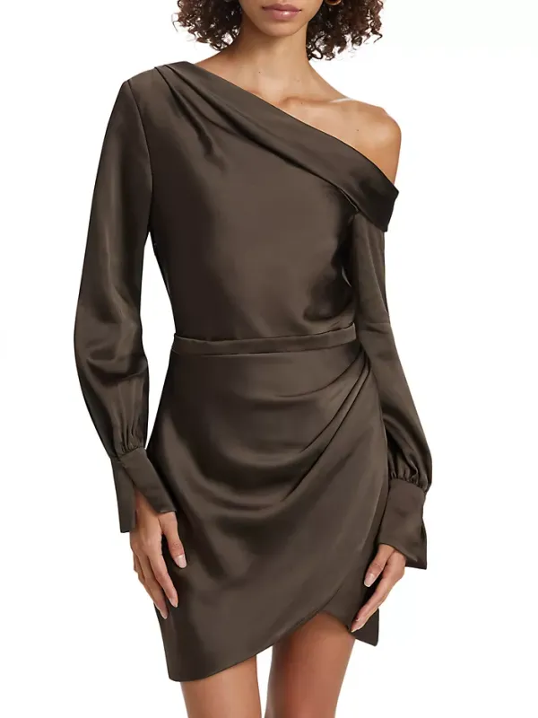 CAMERON ONE SHOULDER MINI DRESS