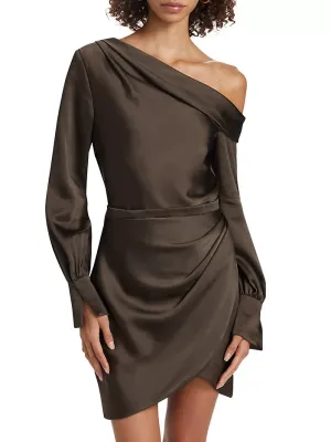 CAMERON ONE SHOULDER MINI DRESS