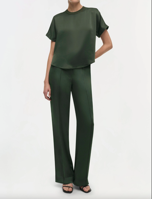 ADDY KNIT BACK T-SHIRT