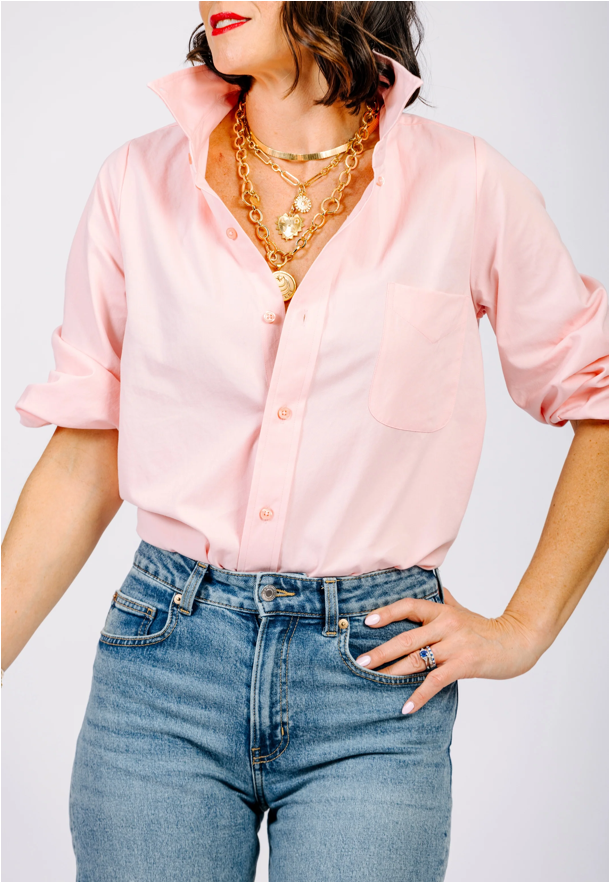MEEGHAN PINK SHIRT