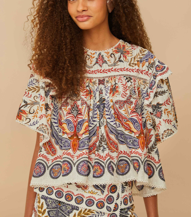 OFF-WHITE BOHO BLOUSE